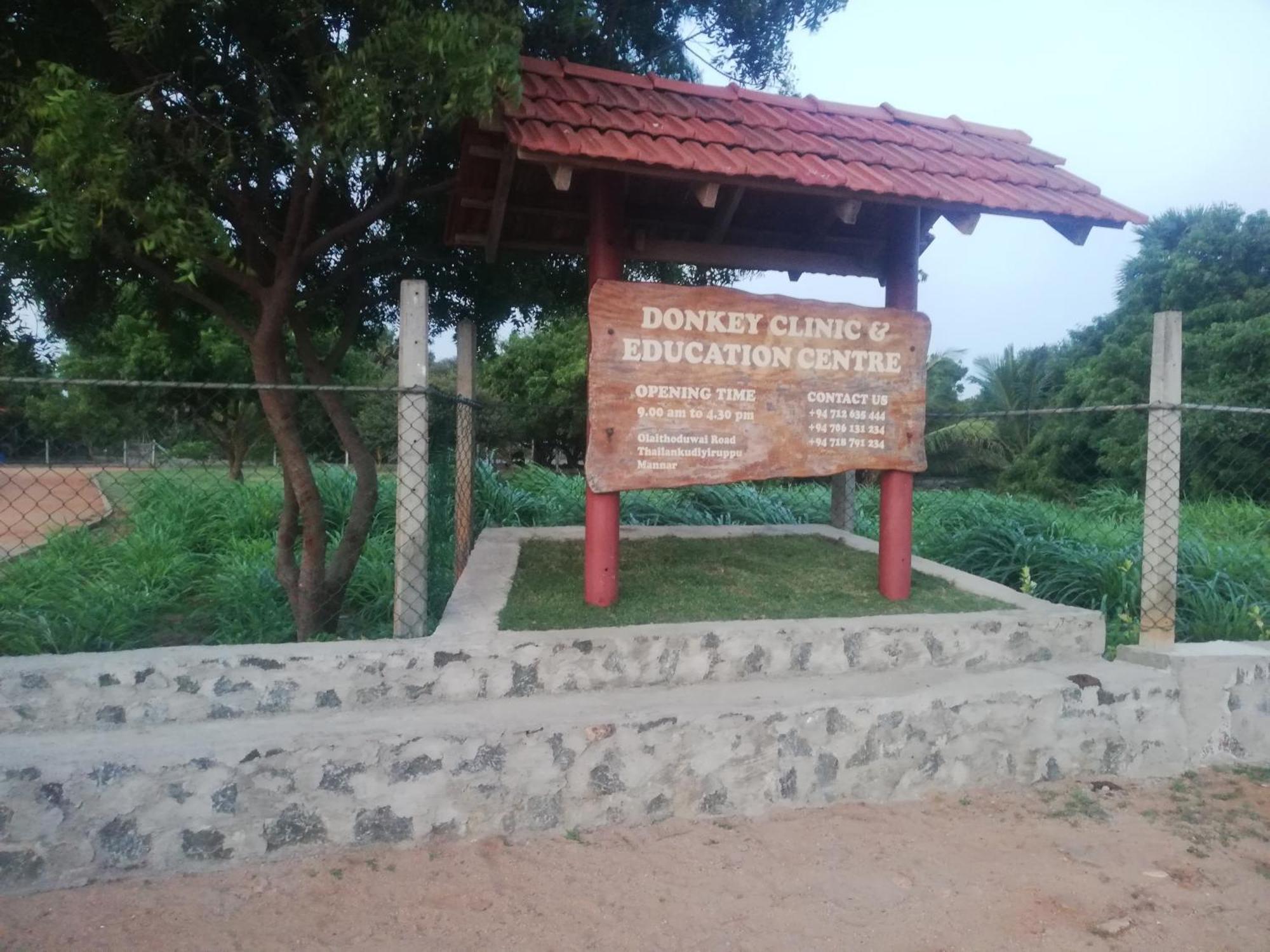Donkey Clinic And Education Center Apartment Mannar Exterior foto